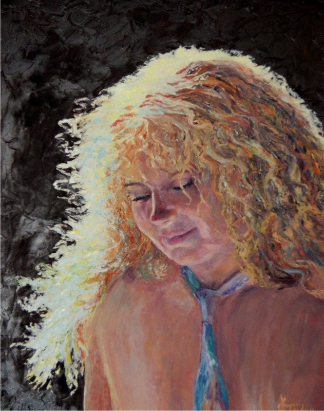 Self portrait by Cyndi Taylor